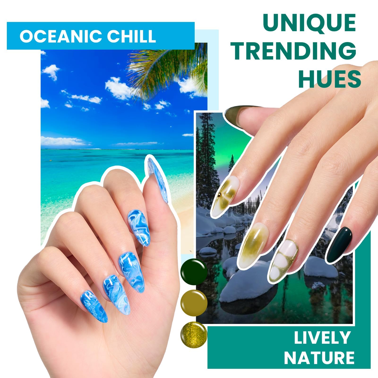 Beetles Gel Polish lampe UV visuel: application précise et séchage fluide