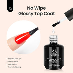 Beetles Gel Polish Latex Liquide Amovible : retrait facile sans abîmer la surface.