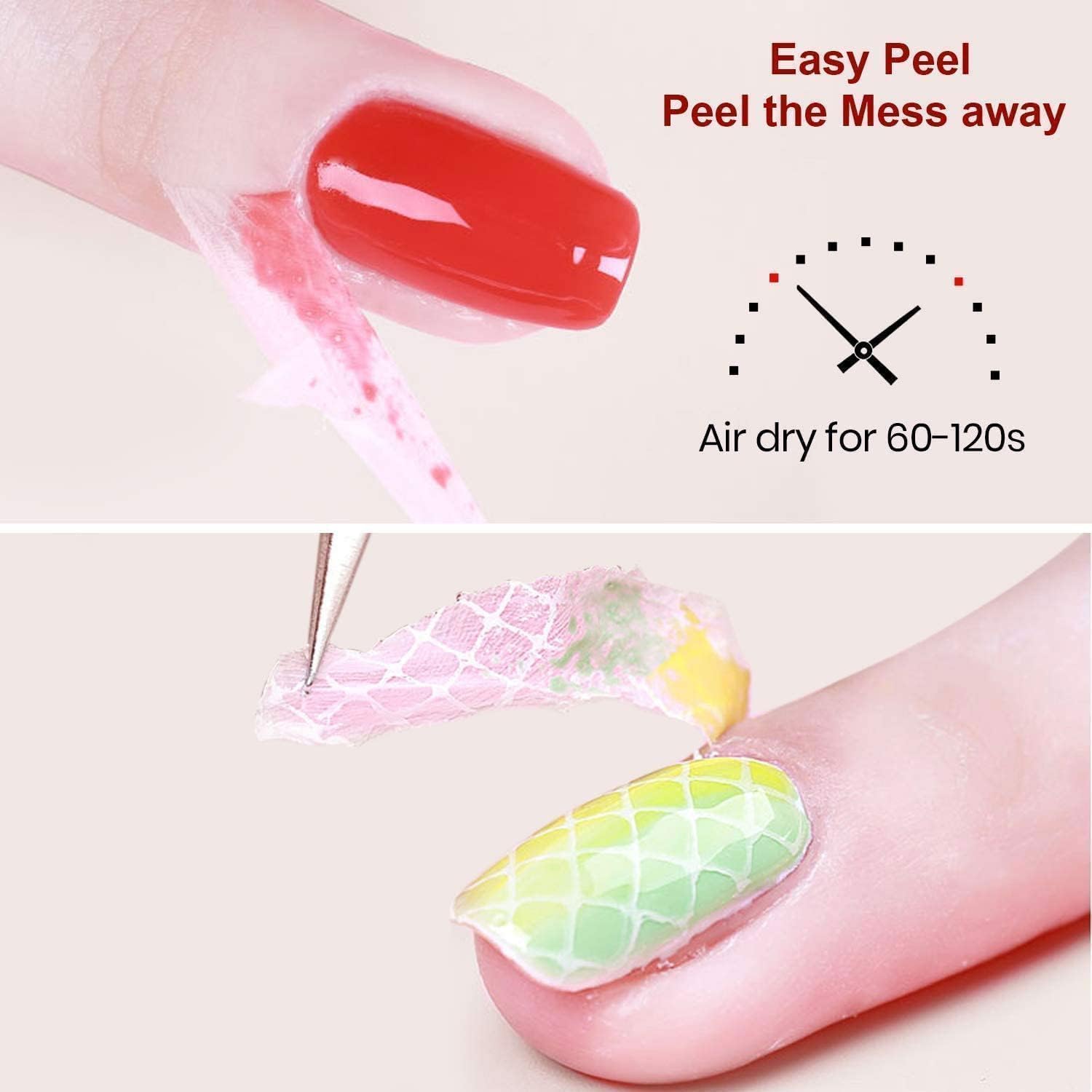 Beetles Gel Polish Latex Liquide : barrière protectrice évitant les taches pendant la pose.