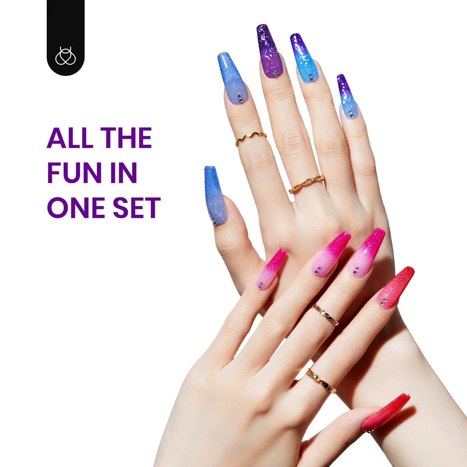 Beetles Gel Polish tenue prolongée jusqu’à trois semaines sur ongles correctement préparés.