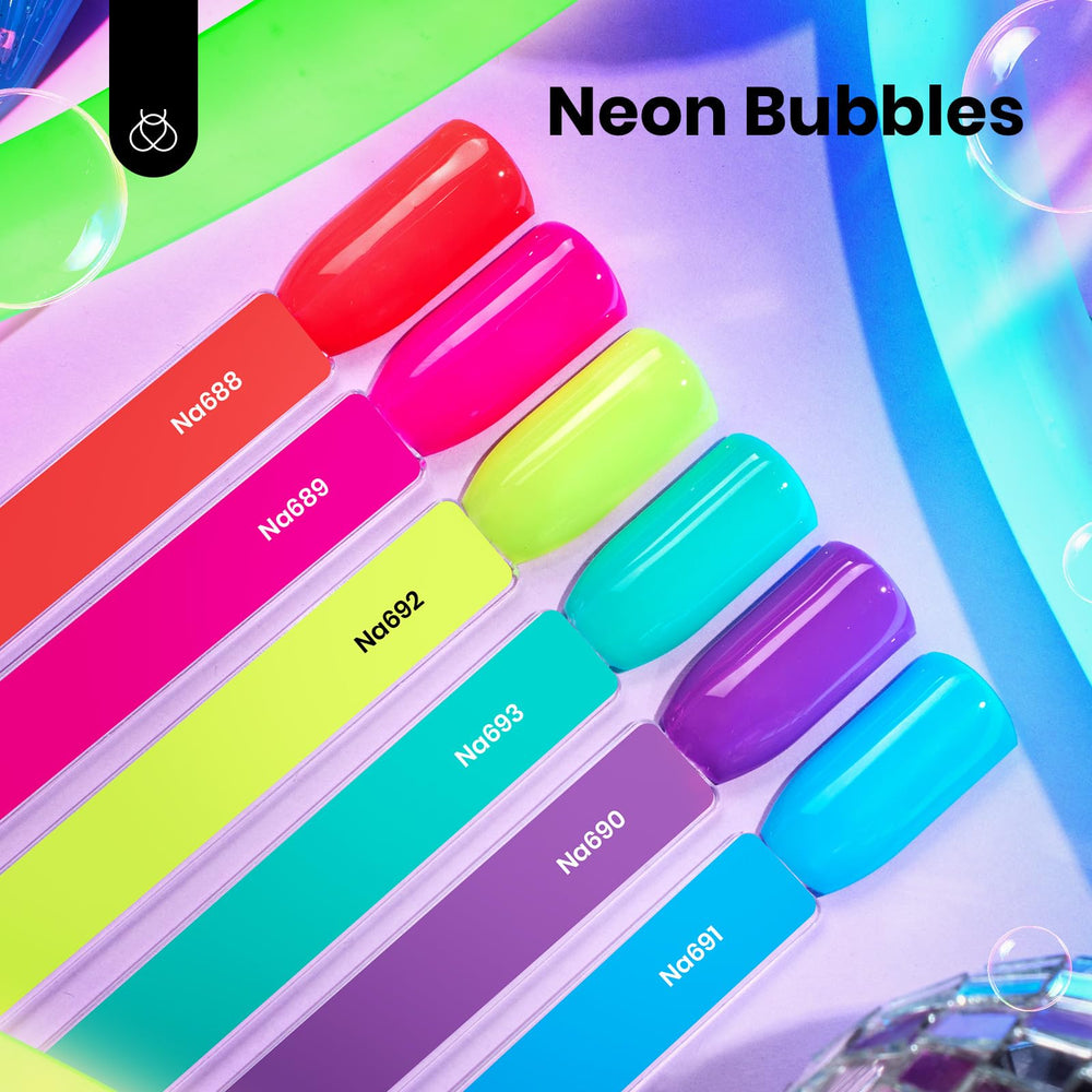 Beetles Gel Polish Néon Application Facile – pose rapide et propre.