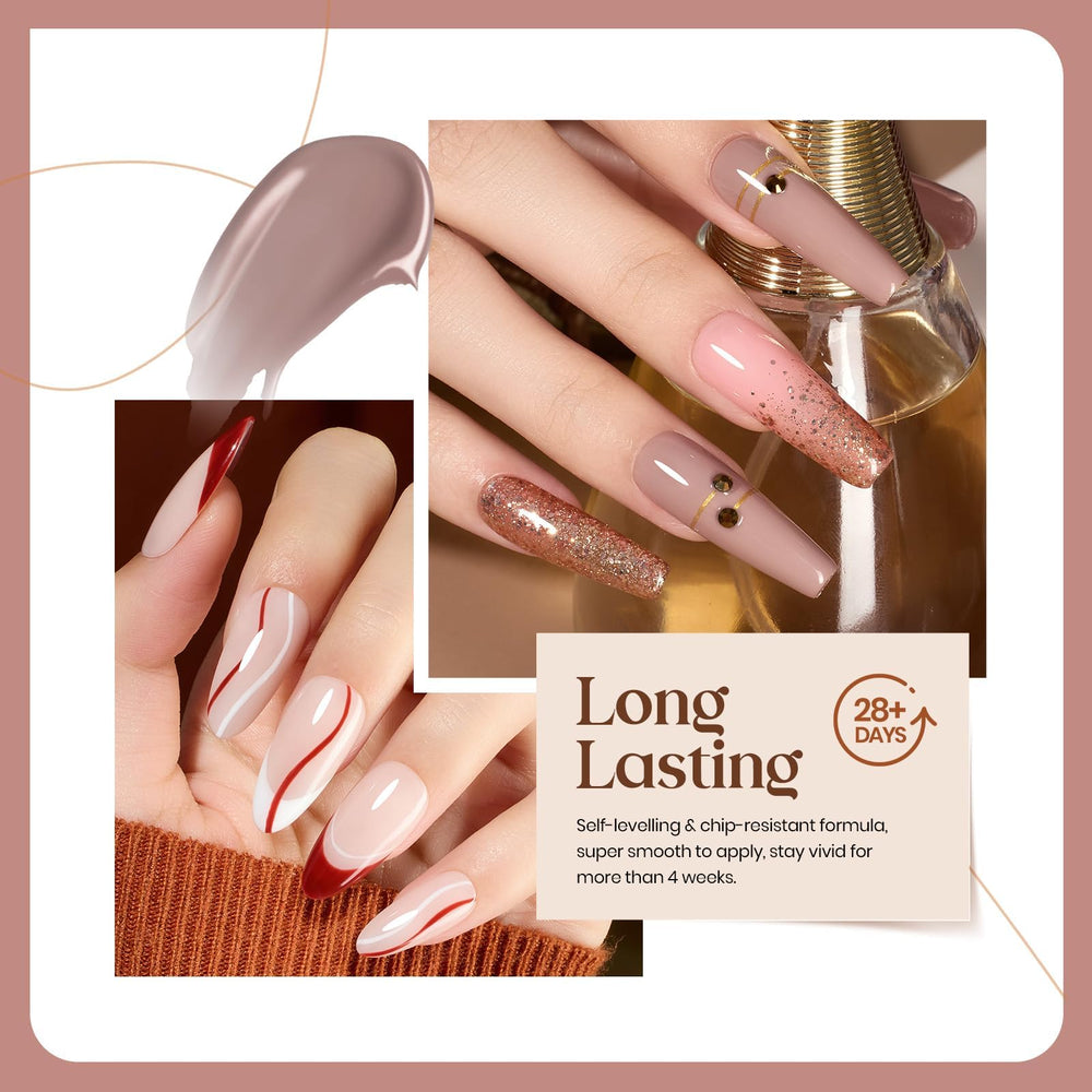 Beetles Gel Polish or-etincelant – fini scintillant qui capte la lumière.