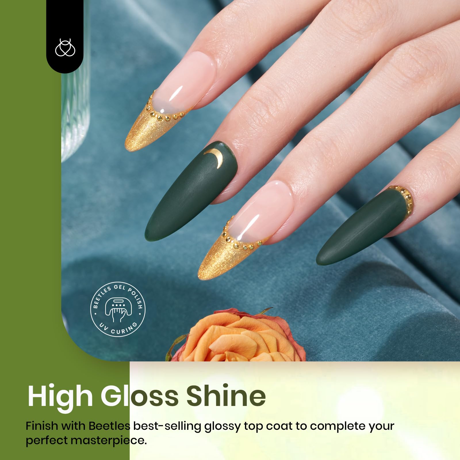 Beetles Gel Polish White – blanc pur pour base nette et lumineuse