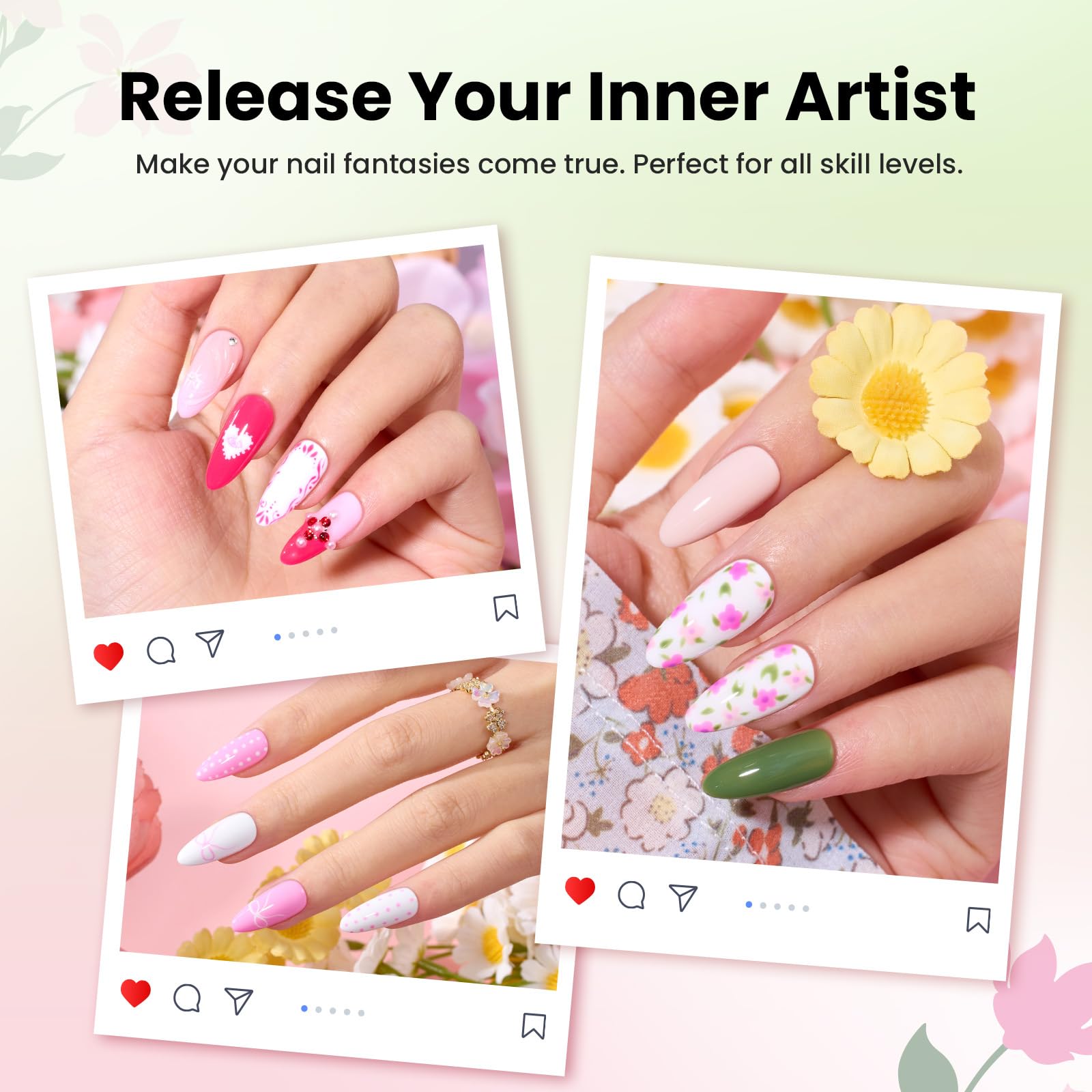 Pinceau multifonction Beetles Gel Polish pour détails et retouches rapides.