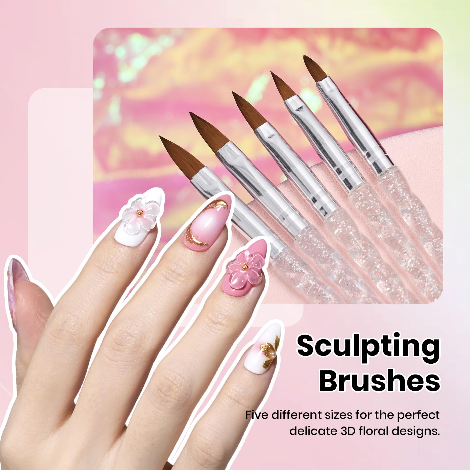 Beetles Gel Polish poils durables – traçage précis et durabilité des pinceaux