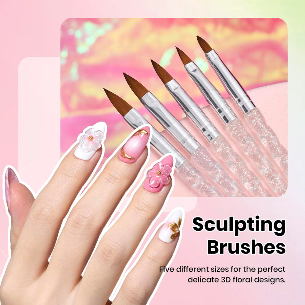 Beetles Gel Polish poils durables – traçage précis et durabilité des pinceaux