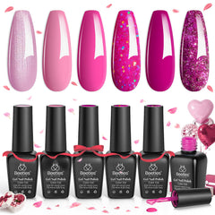 Beetles Gel Polish Rose Angel – bouteille rose, vernis longue tenue