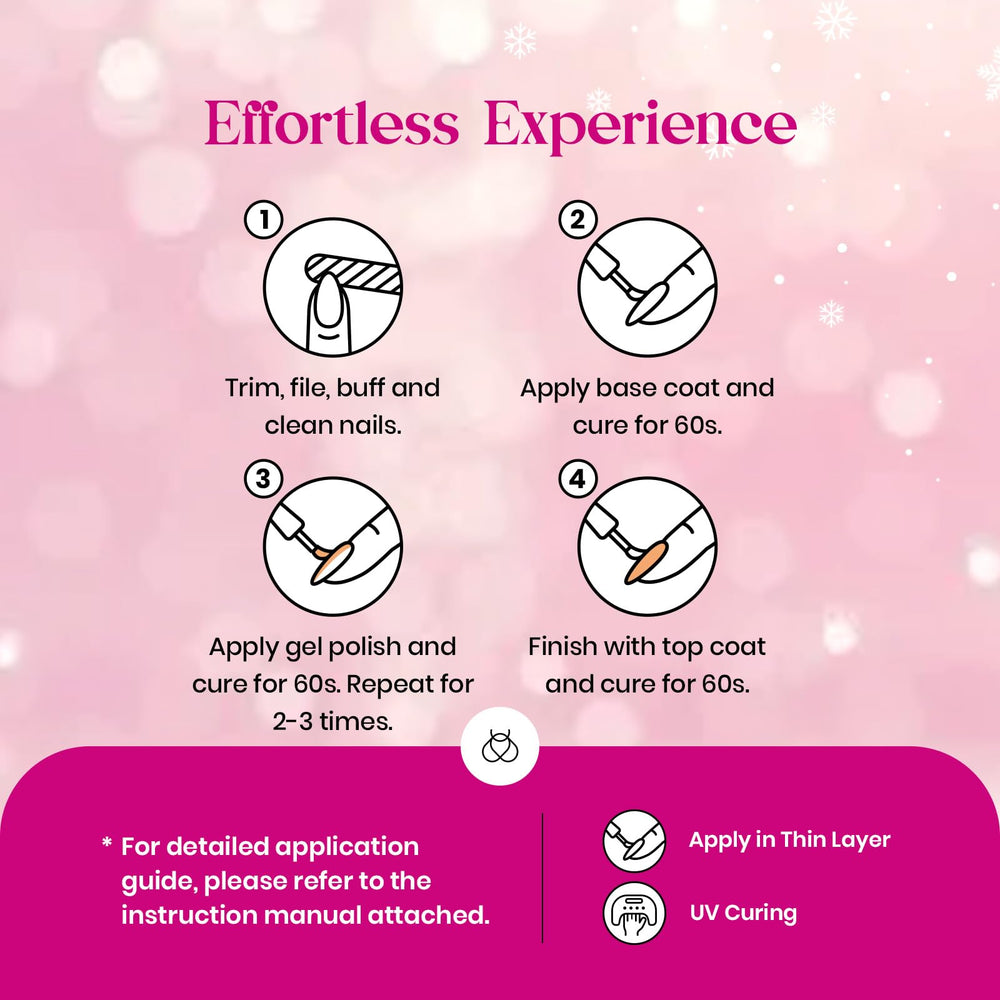 Beetles Gel Polish Rose Angel – kit complet facile d utilisation pour look rapide