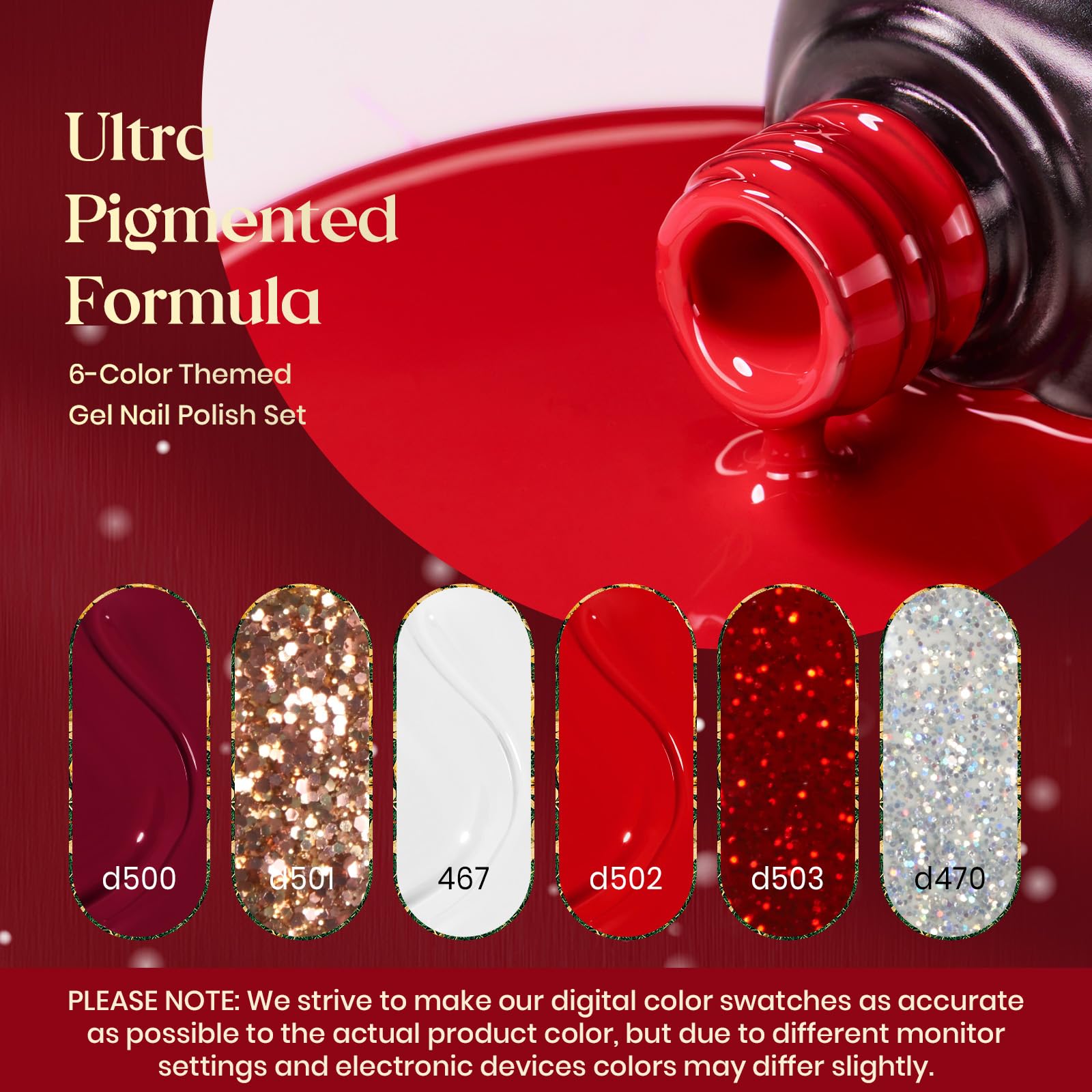 Beetles Gel Polish rose or argenté, effet metalisé élégant