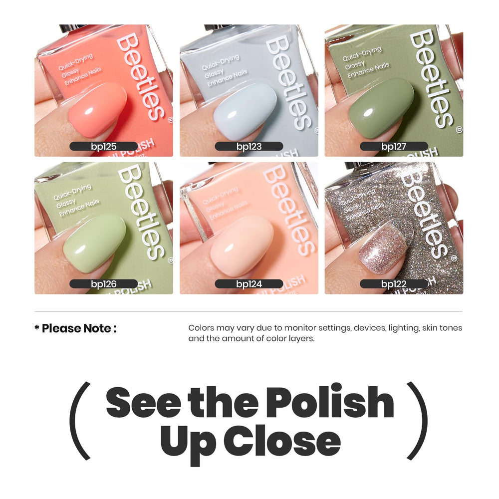 Beetles Gel Polish P176 neutre chaud, aspect naturel et durable pour un quotidien élégant