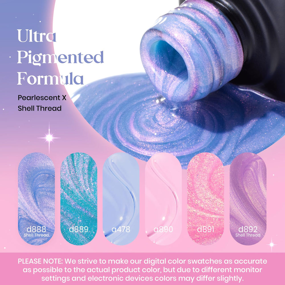 Beetles Gel Polish sirene turquoise, teinte vibrante.