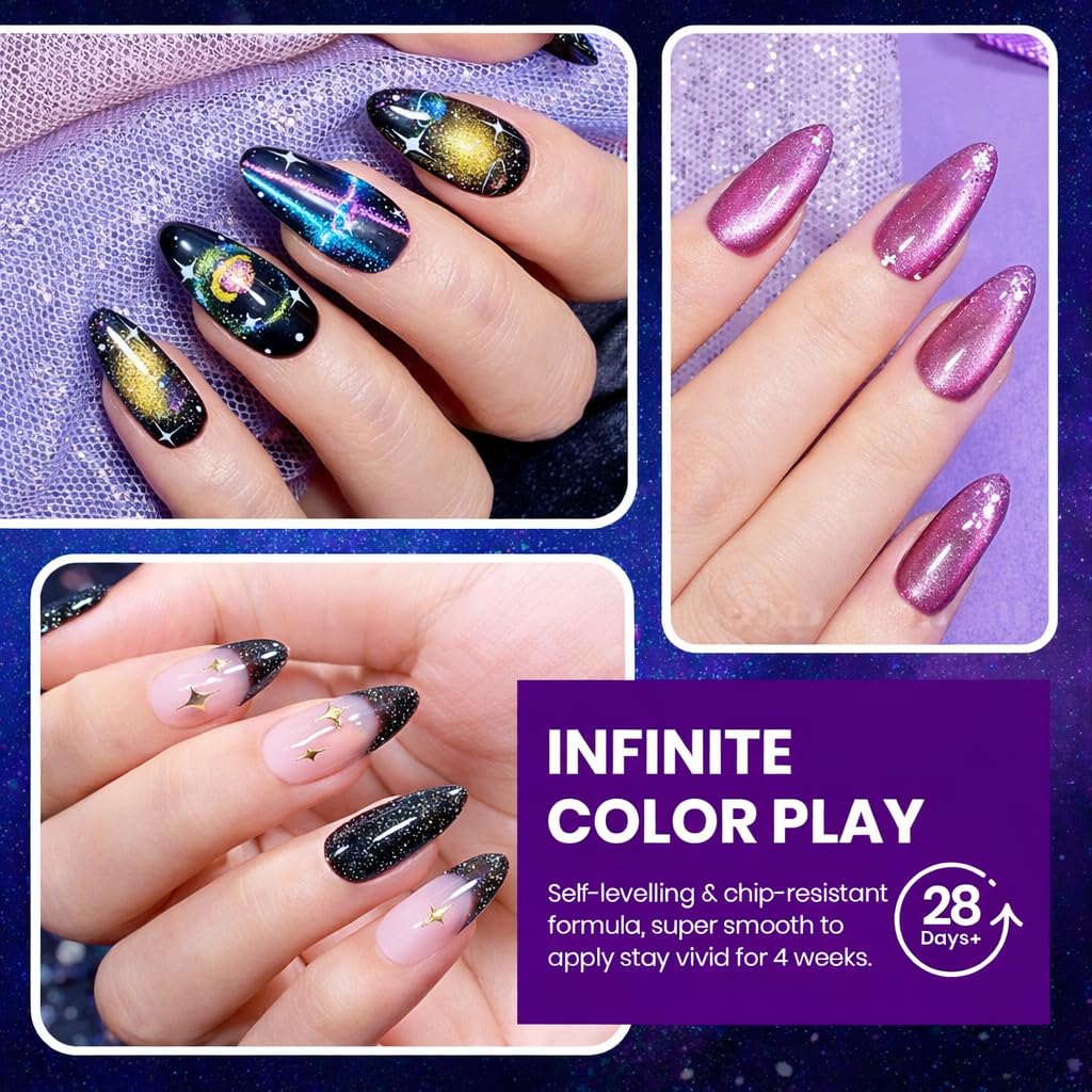 Beetles Stellar Mirage nuances ombrées: palette polyvalente pour chaque occasion