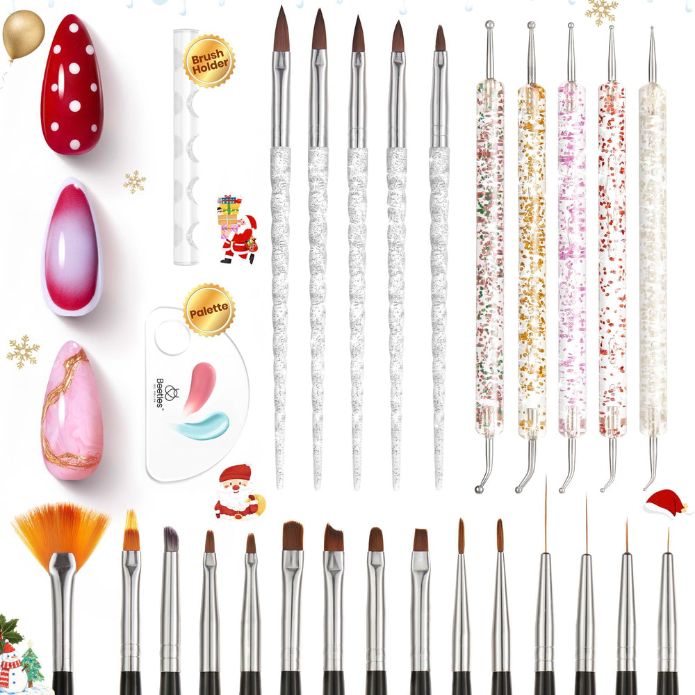 Beetles Gel Polish kit nail art – réaliser fleurs et motifs délicats facilement
