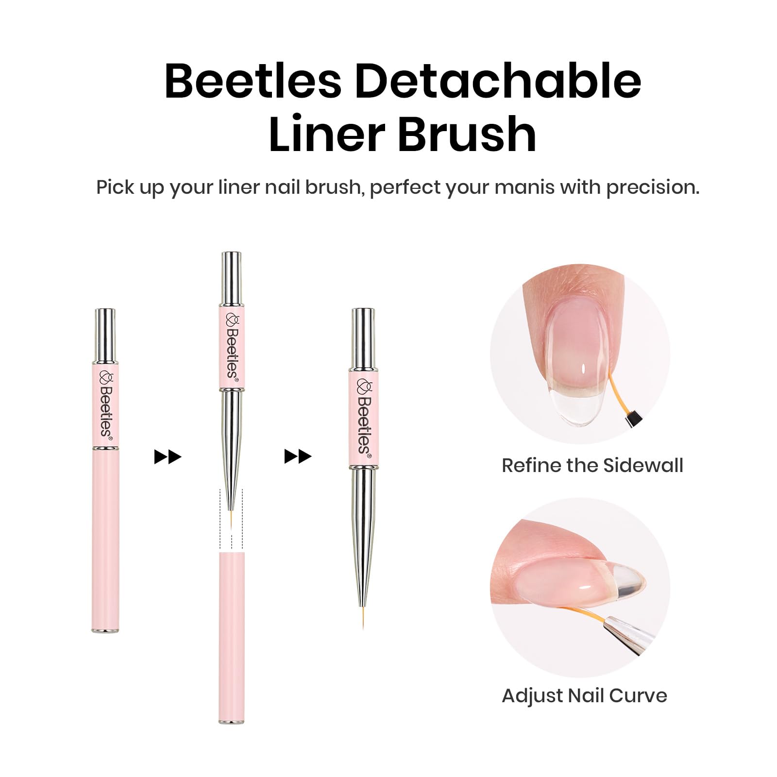 Beetles Gel Polish utilisation maison facile et polyvalente pour les ongles.