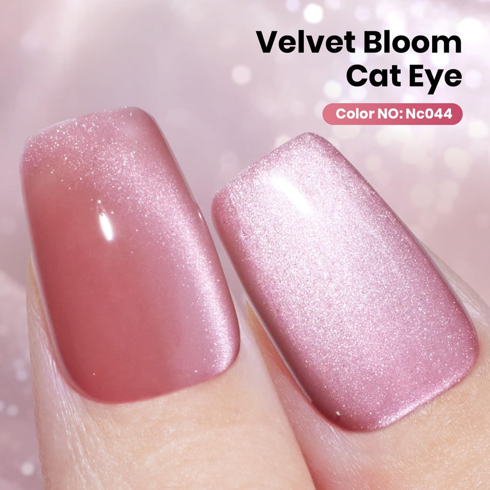 Beetles gel-vernis cat-eye, base et couche supérieure non incluses.