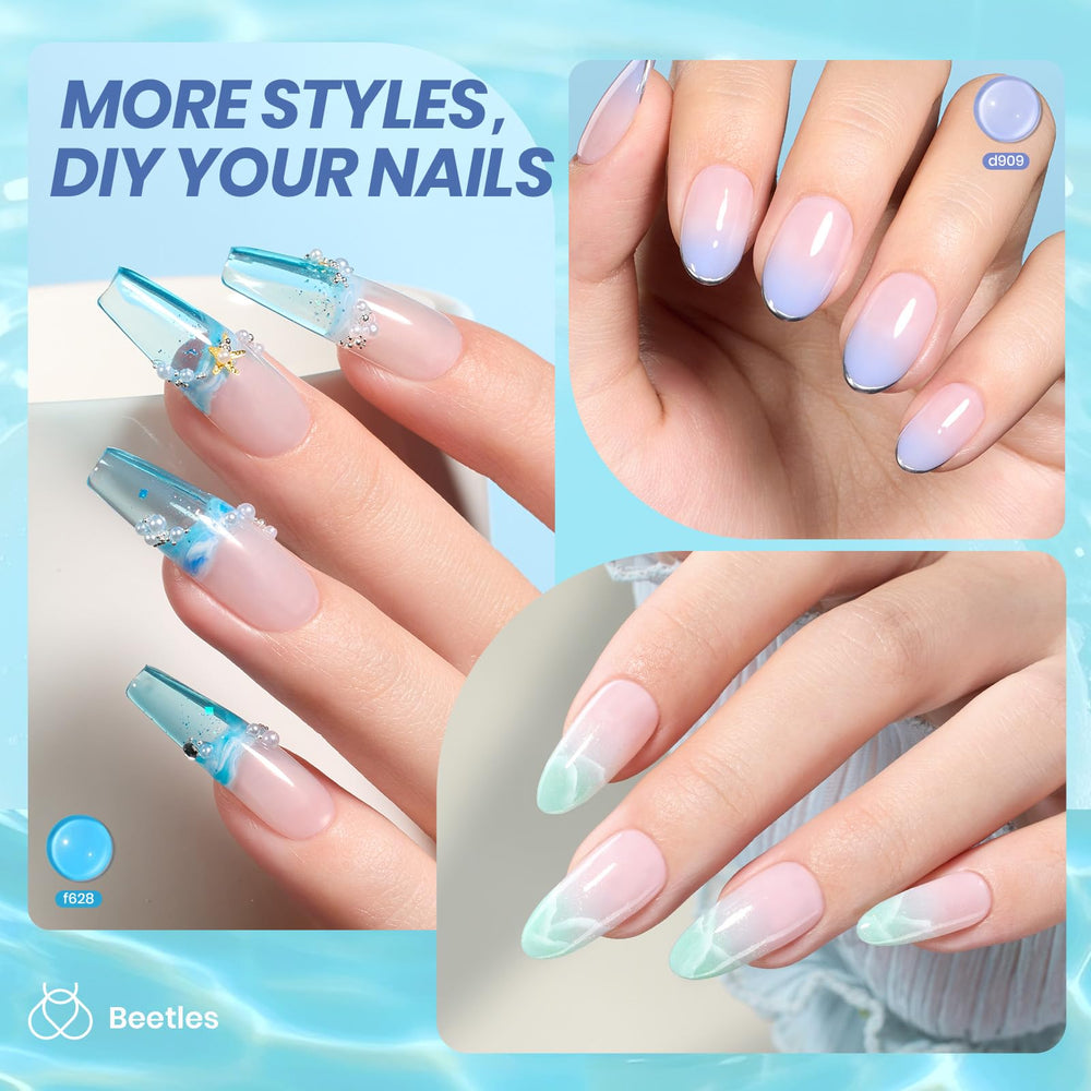 Beetles Jelly Gel Vernis jelly brillance translucide pour fini lumineux et durable