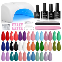 Beetles Gel Nail Polish avec lampe UV pour un séchage rapide et uniforme