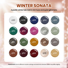 Beetles Gel Vernis Sonata: palette 20 teintes pour des looks automnaux variés.
