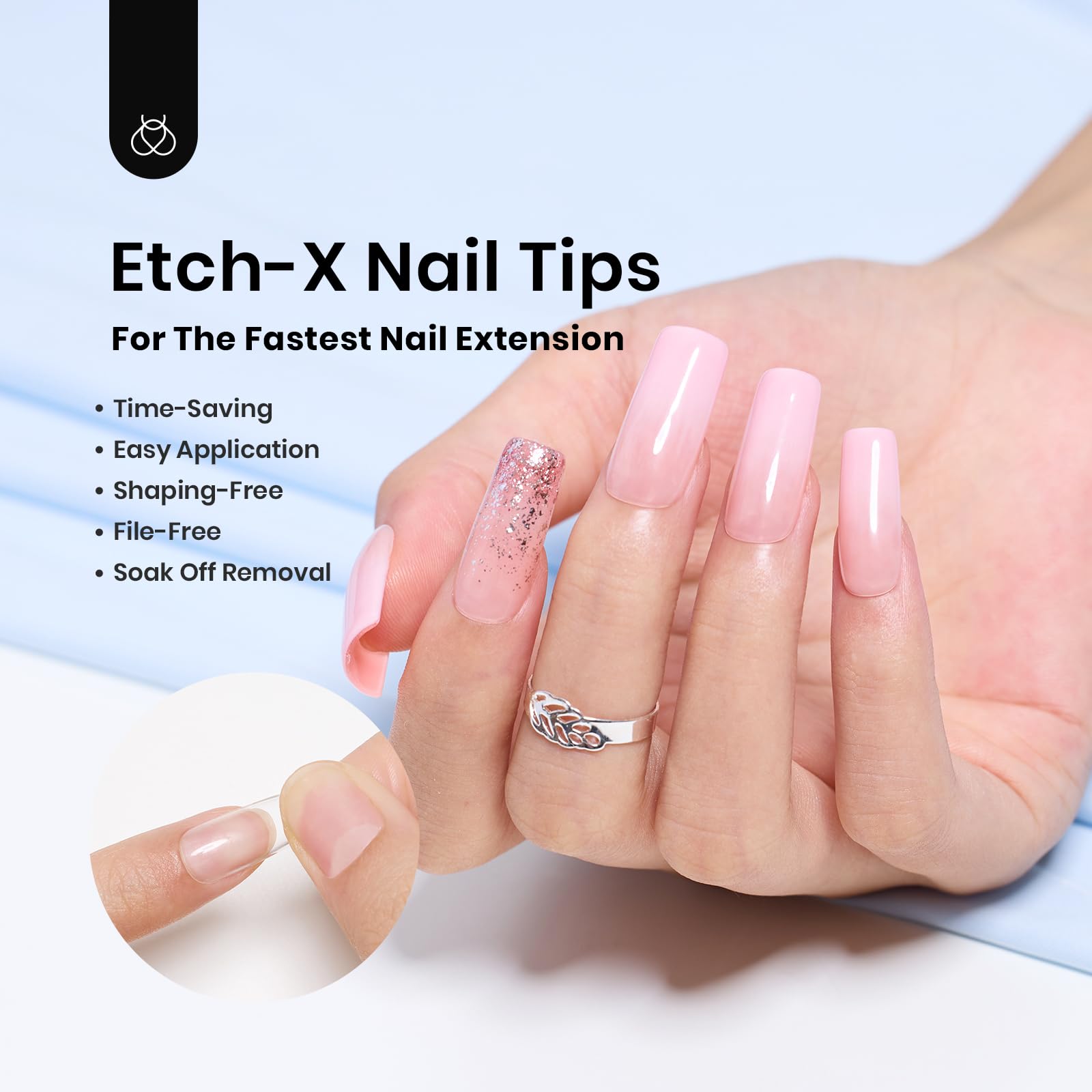 Beetles Gel Nail Tips: utilisation bricolage à domicile pour un salon maison.