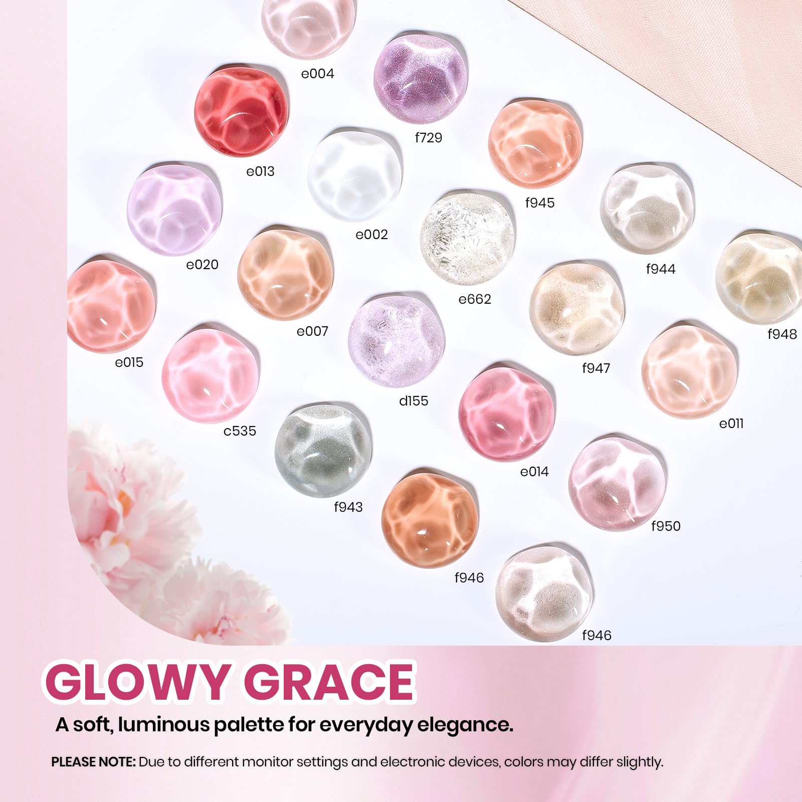 Beetles Glowy Grace base-couche fiable pour adhérence durable.