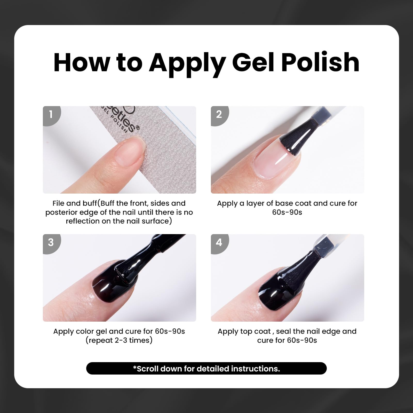 Beetles Guide et Emballage: conseils clairs pour une utilisation sûre