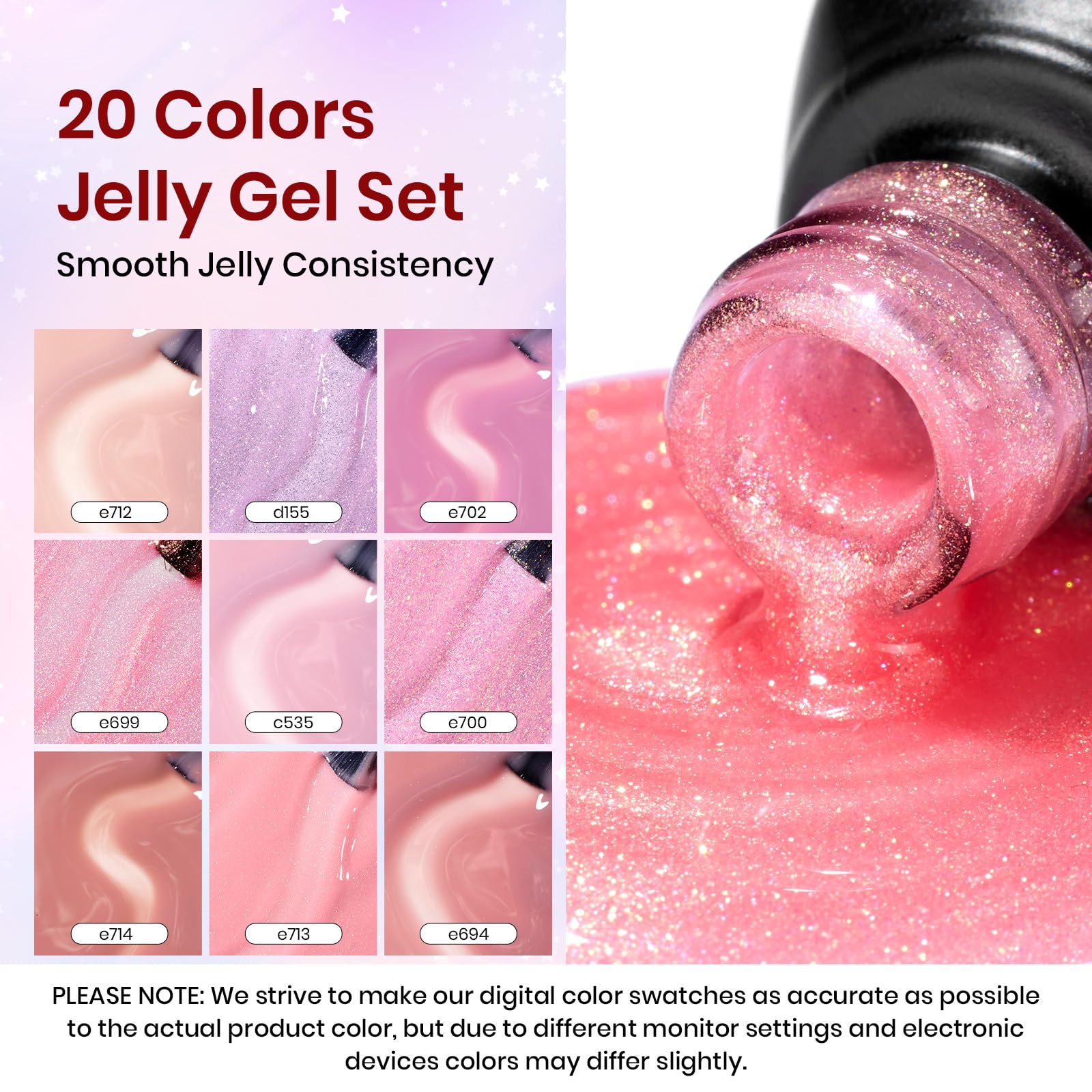 Beetles Jelly Gel: application jelly gel pour opacification progressive