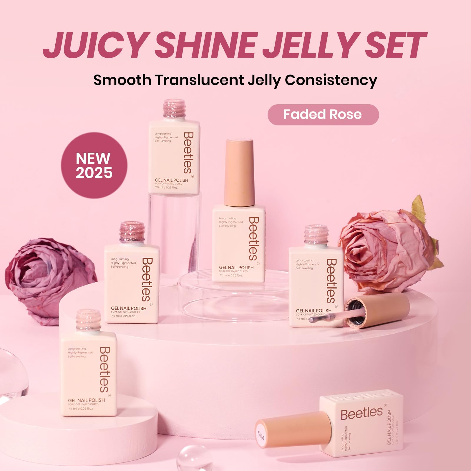 Beetles Jelly Gel coffret cadeau beauté, compact et prêt à offrir.
