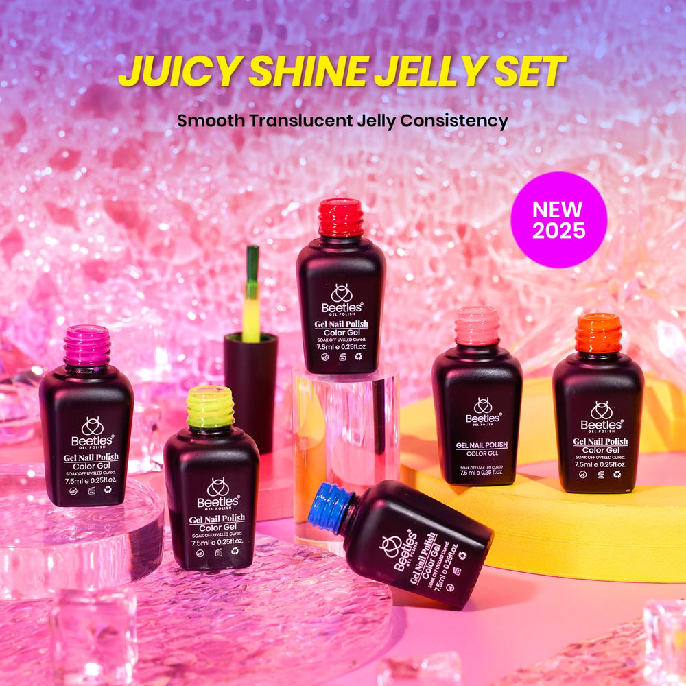 Beetles Jelly Gel conseils d’utilisation à domicile pour une manucure rapide.