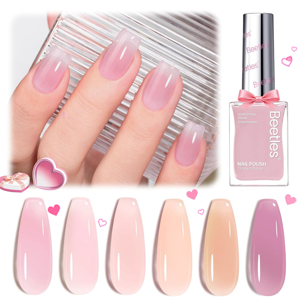Beetles Jelly Nail Polish easy removal for quick shade changes