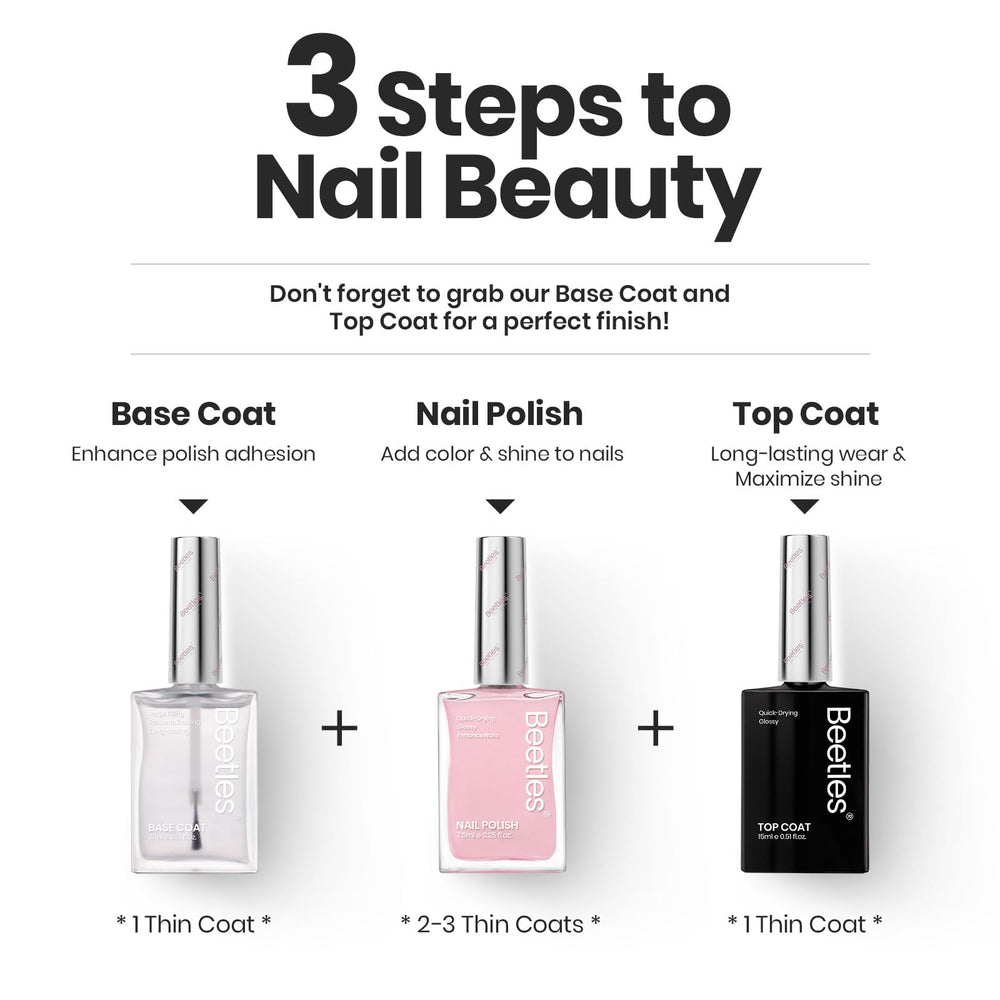 Beetles Jelly Nail Polish long-lasting shine resists chips for days