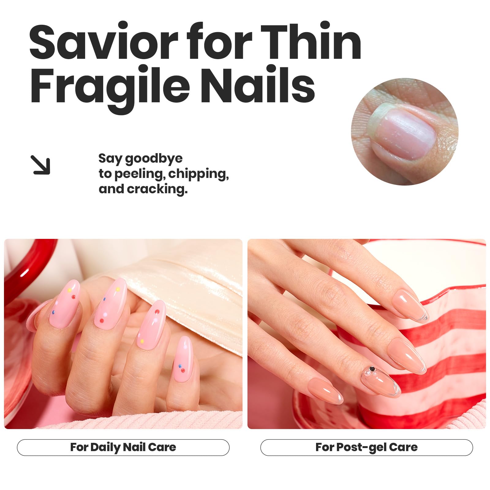 Beetles Jelly Nail Polish gloss finish during application with high shine