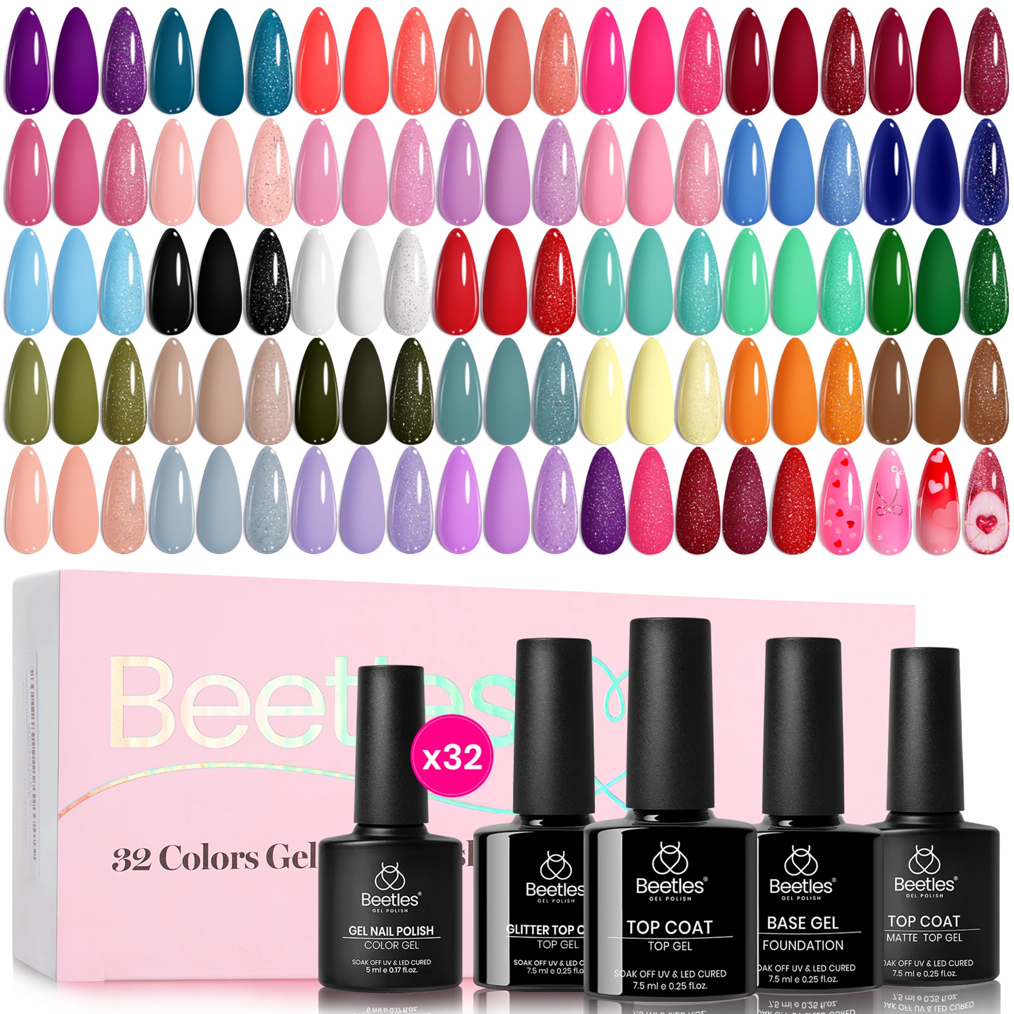 Kit débutant Beetles Ongles, facile et intuitif à utiliser.