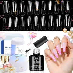 Beetles kit extensions ongles coffins : extensions faciles à réaliser à la maison.