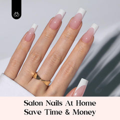 Beetles kit ongles a poser Rose – huile cuticule nourrissante à usage quotidien.