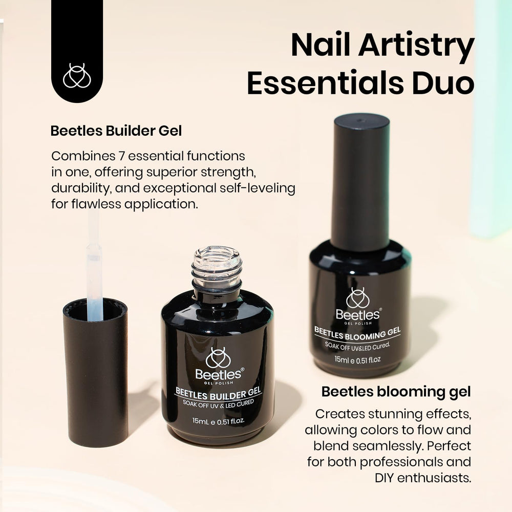 Beetles Kit Ongles Art : ensemble pratique pour designs créatifs.
