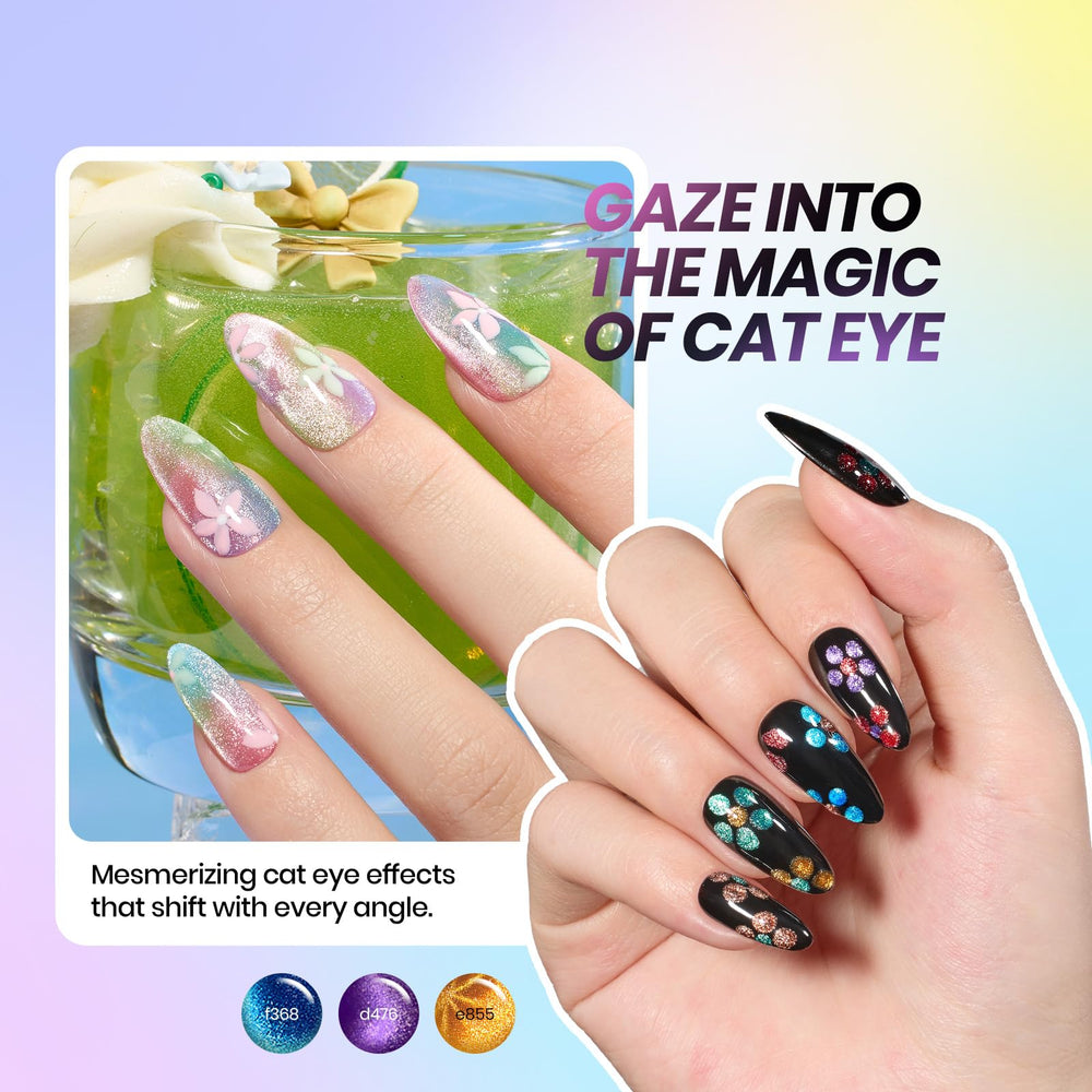 Beetles kit-vernis-gel-48-couleurs: ensemble complet pour usage domestique.
