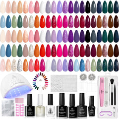Beetles kit vernis gel avec lampe: ensemble tout-en-un pour une manucure à domicile.