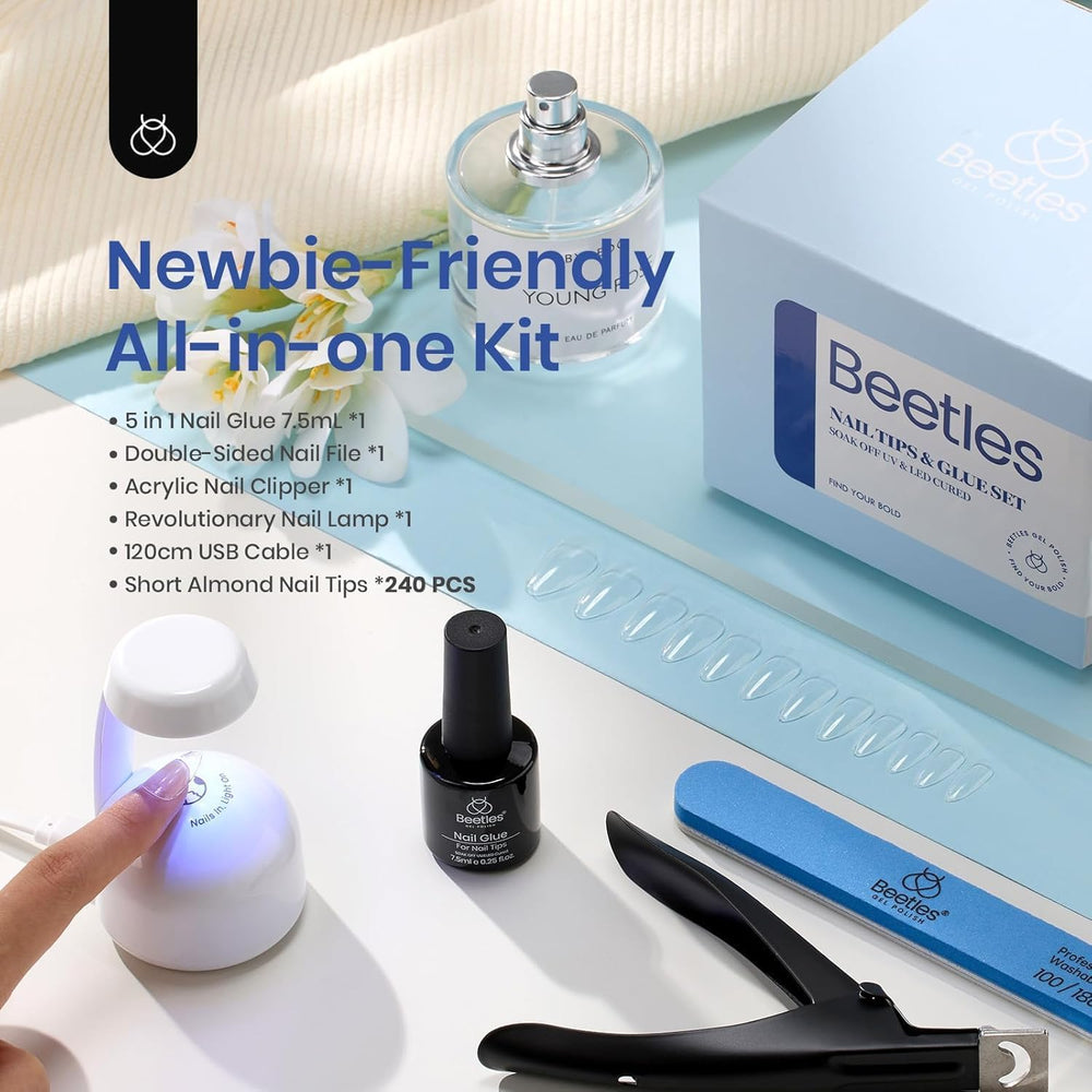 Beetles lampe uv ongles compacte pour durcissement rapide.