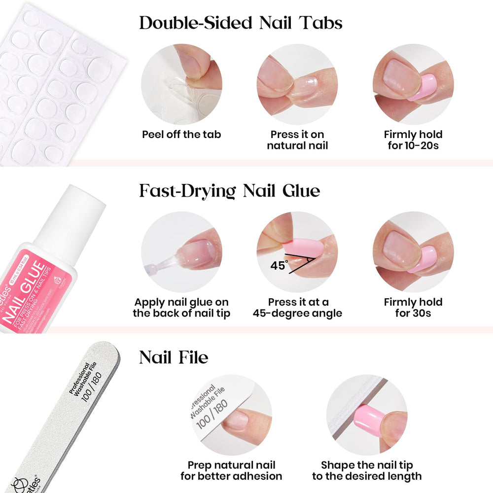 Beetles lime à ongles 100/180 – lime pratique pour la préparation