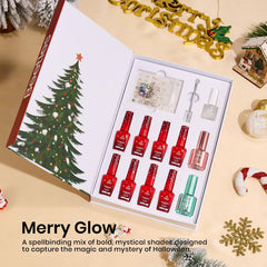 Beetles Merry Glow blanc-neige: fini lisse et éclat hivernal durable.