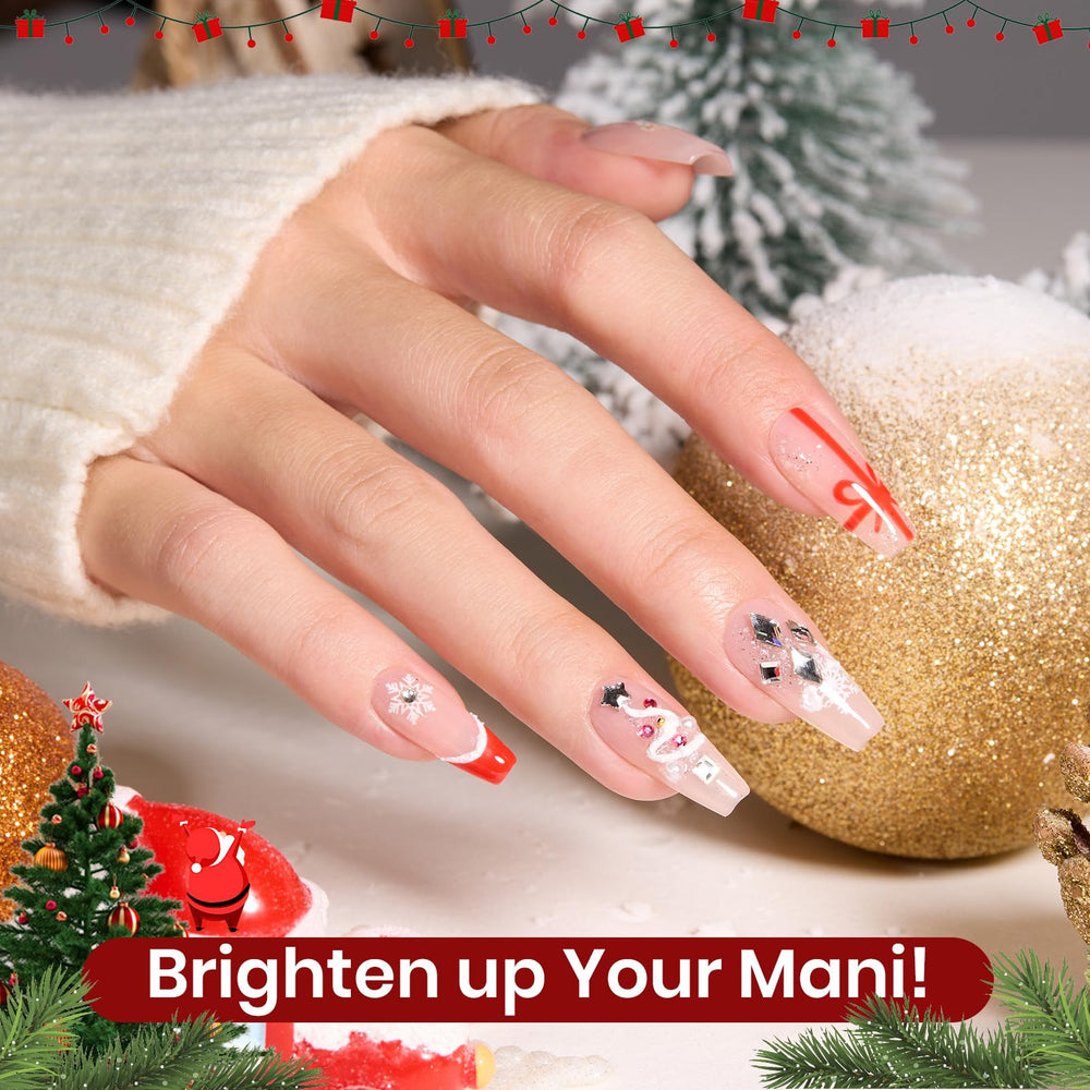 Beetles Merry Glow eclat-argente: nuances scintillantes pour un look festif.