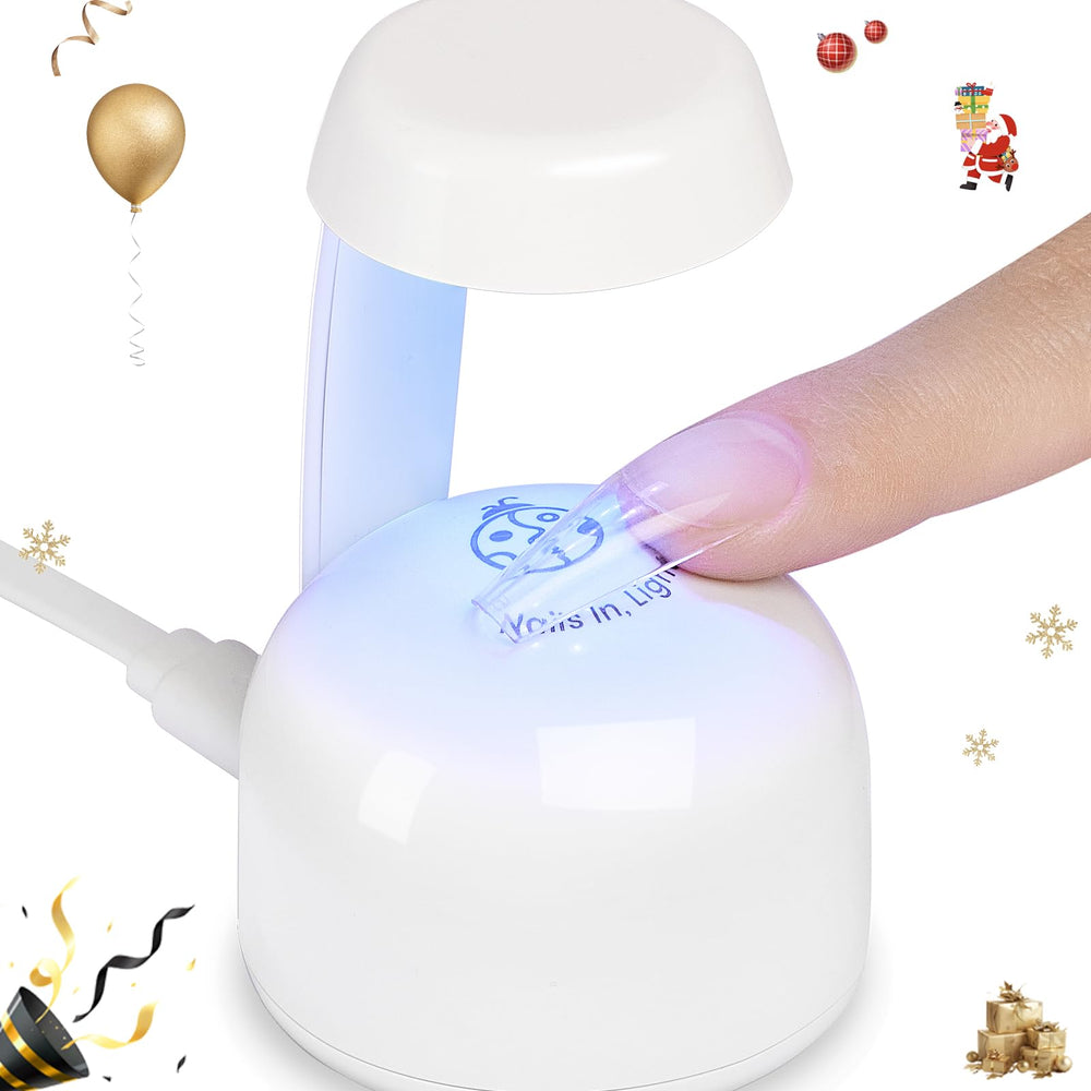 Beetles Mini Lampe UV Gel utilisation USB pour durcissement rapide.