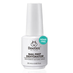 Beetles Nail Dehydrator, flacon 20 ml, prépare l’ongle pour une adhérence optimale.