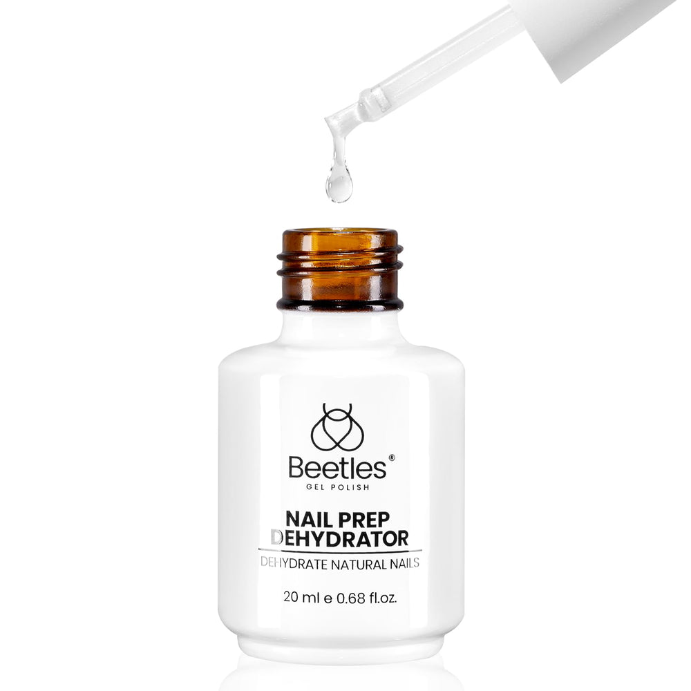 Beetles Nail Dehydrator sans HEMA et acide, soin doux pour peaux sensibles.