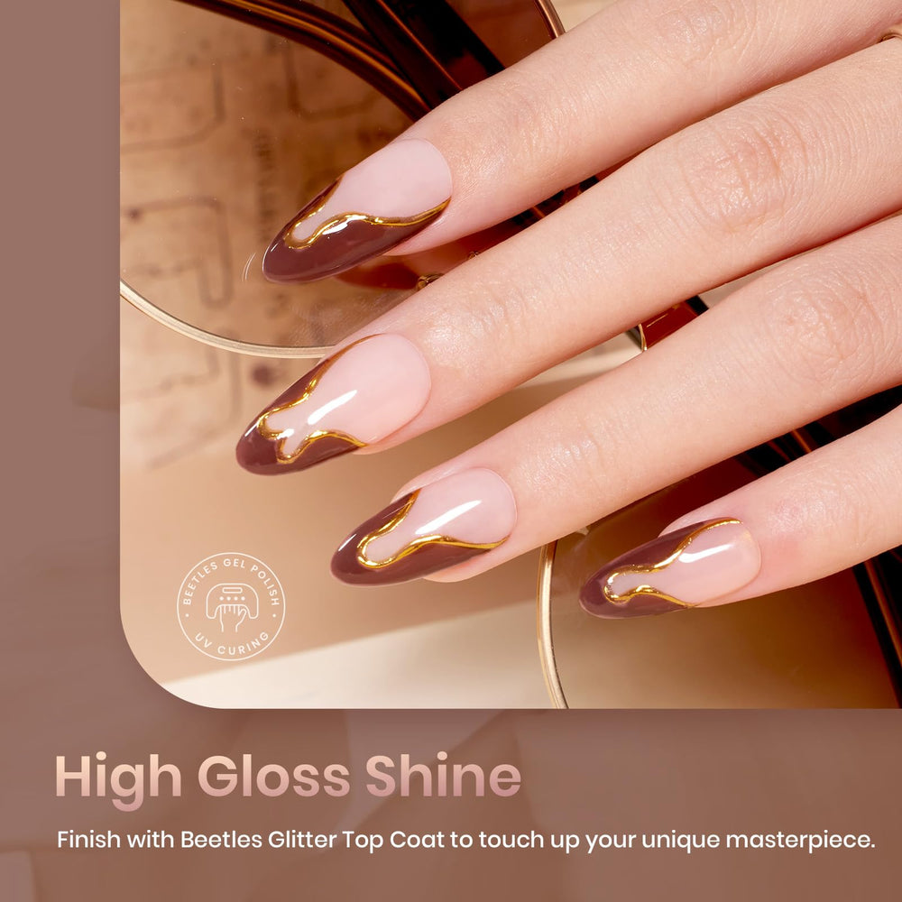 Beetles Nude Gel Polish – brillance-longue-duree : couleur durable et éclat constant