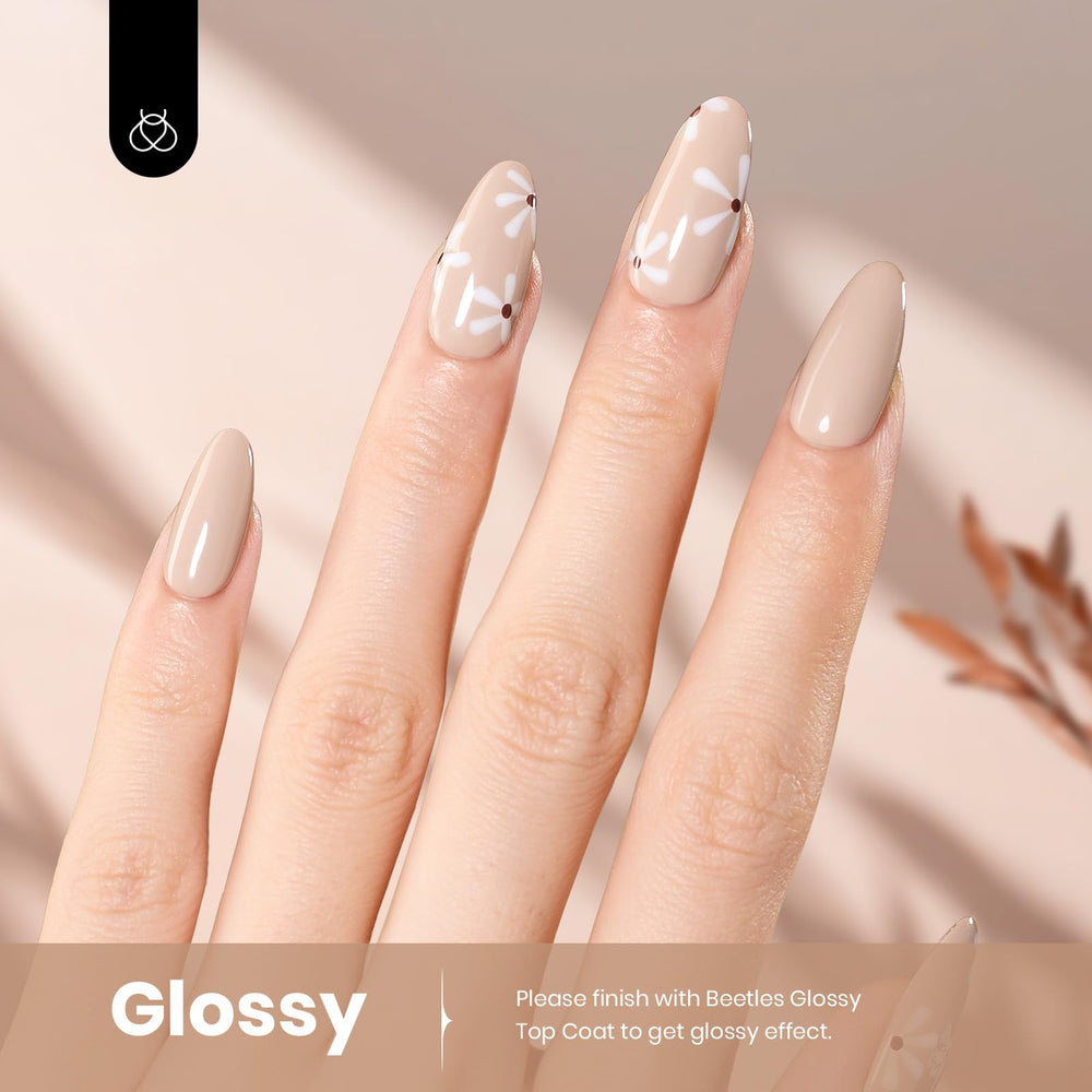 Beetles Vernis Gel: fini brillant et longue tenue.