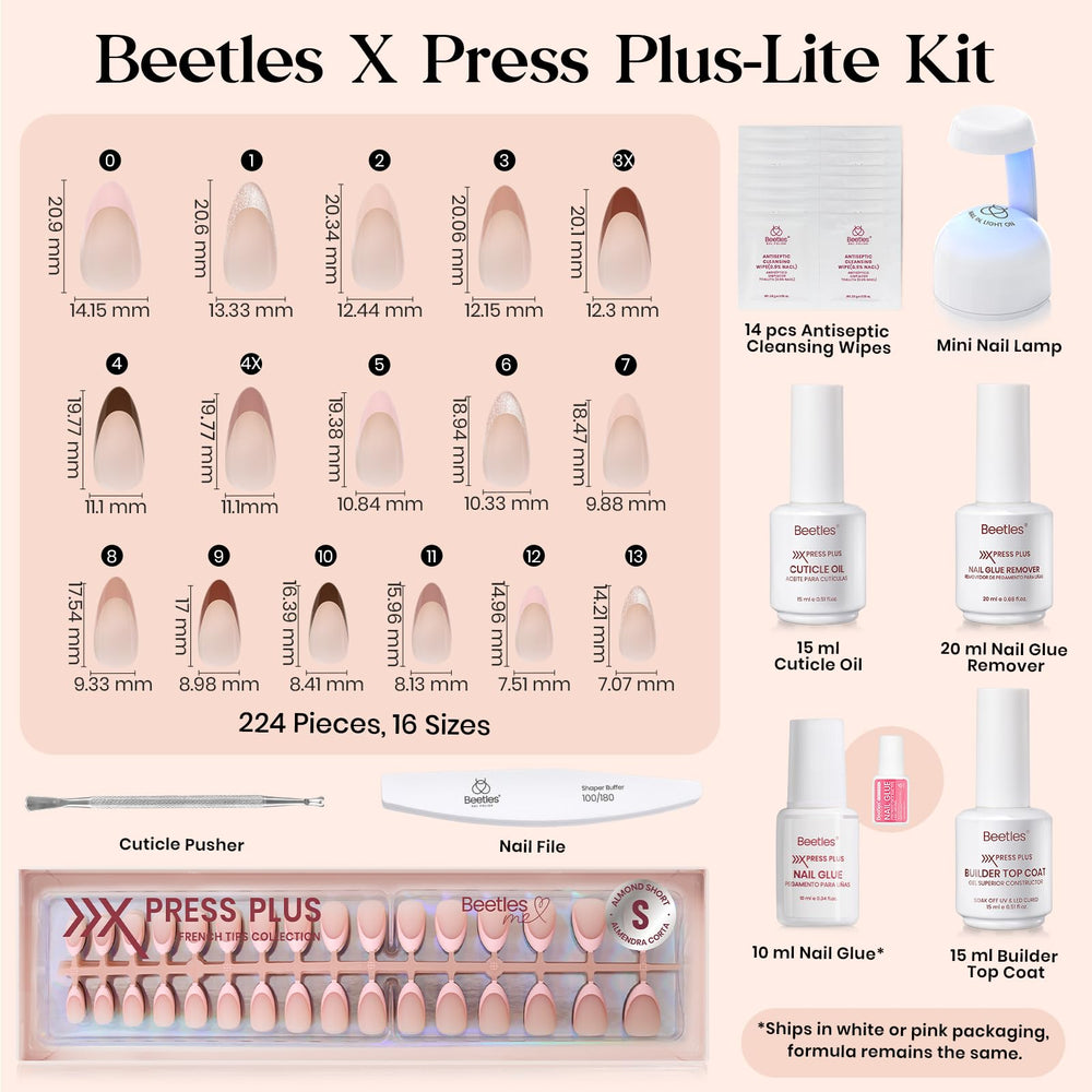 Beetles kit ongles idéal pour maison, voyage et bureau.