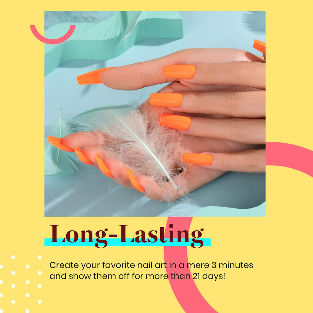 Application sous UV/LED de Beetles Gel Polish pour un durcissement précis.