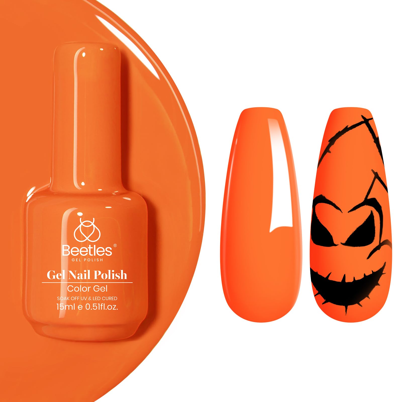 Notice sécurité et conseils d’utilisation pour Beetles Gel Polish Orange Néon.