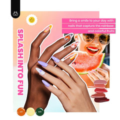 Beetles Gel Polish: outils et couches de base/top inclus pour une manucure complète.